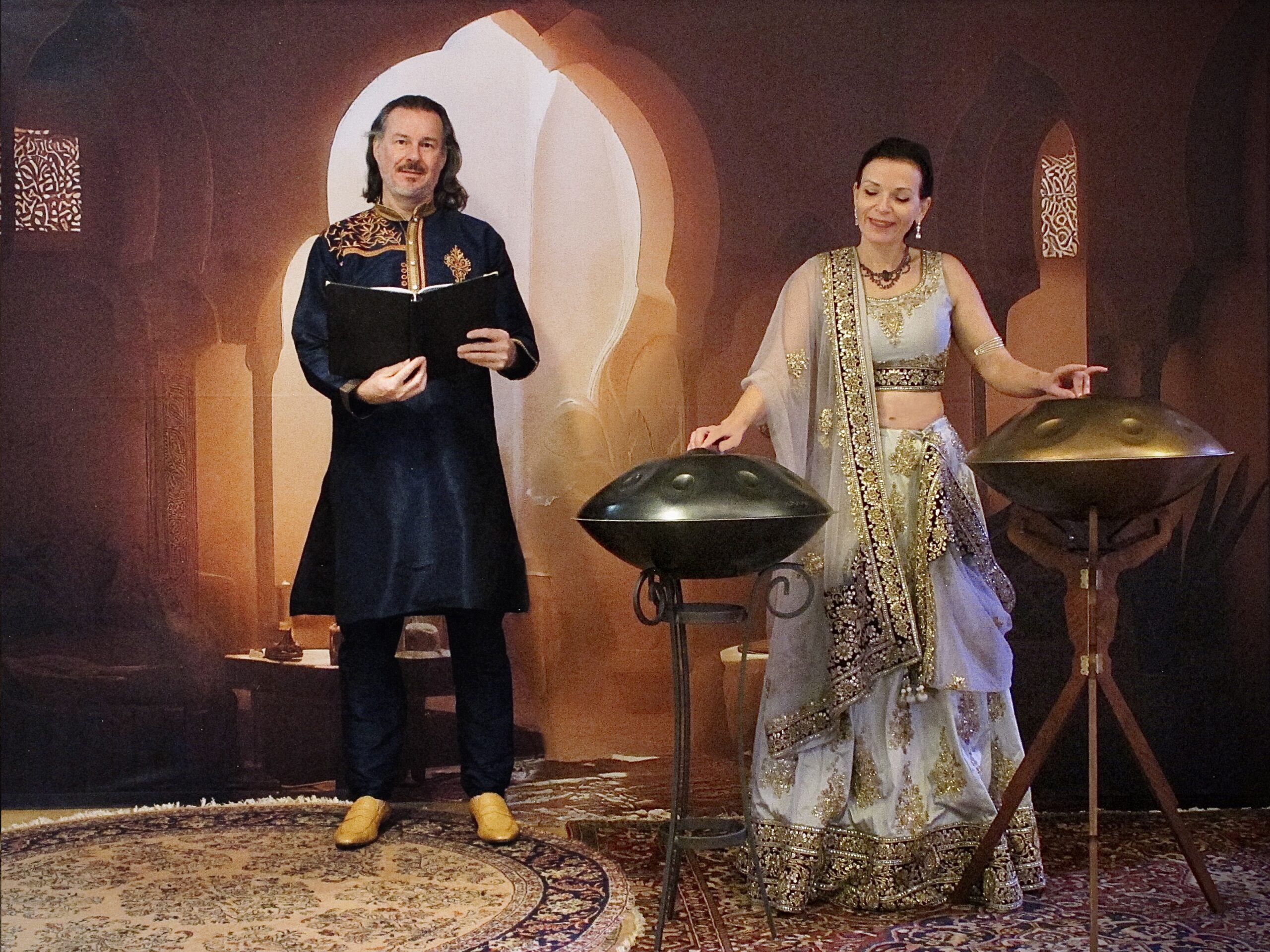 Foto Sindbad-Lesung Hajo Mans und Nicole Schillings